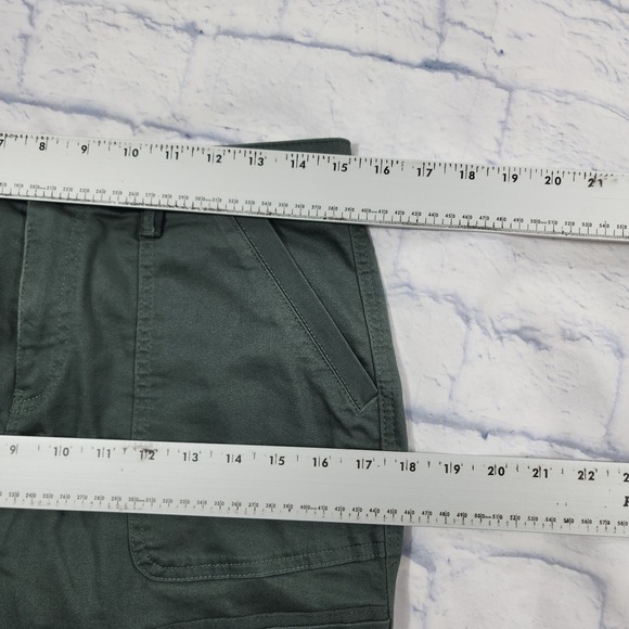 Democracy Pants WOMENS 6 Green Ab Technology Booty Lift High Rise Cargo - Picture 6 of 12